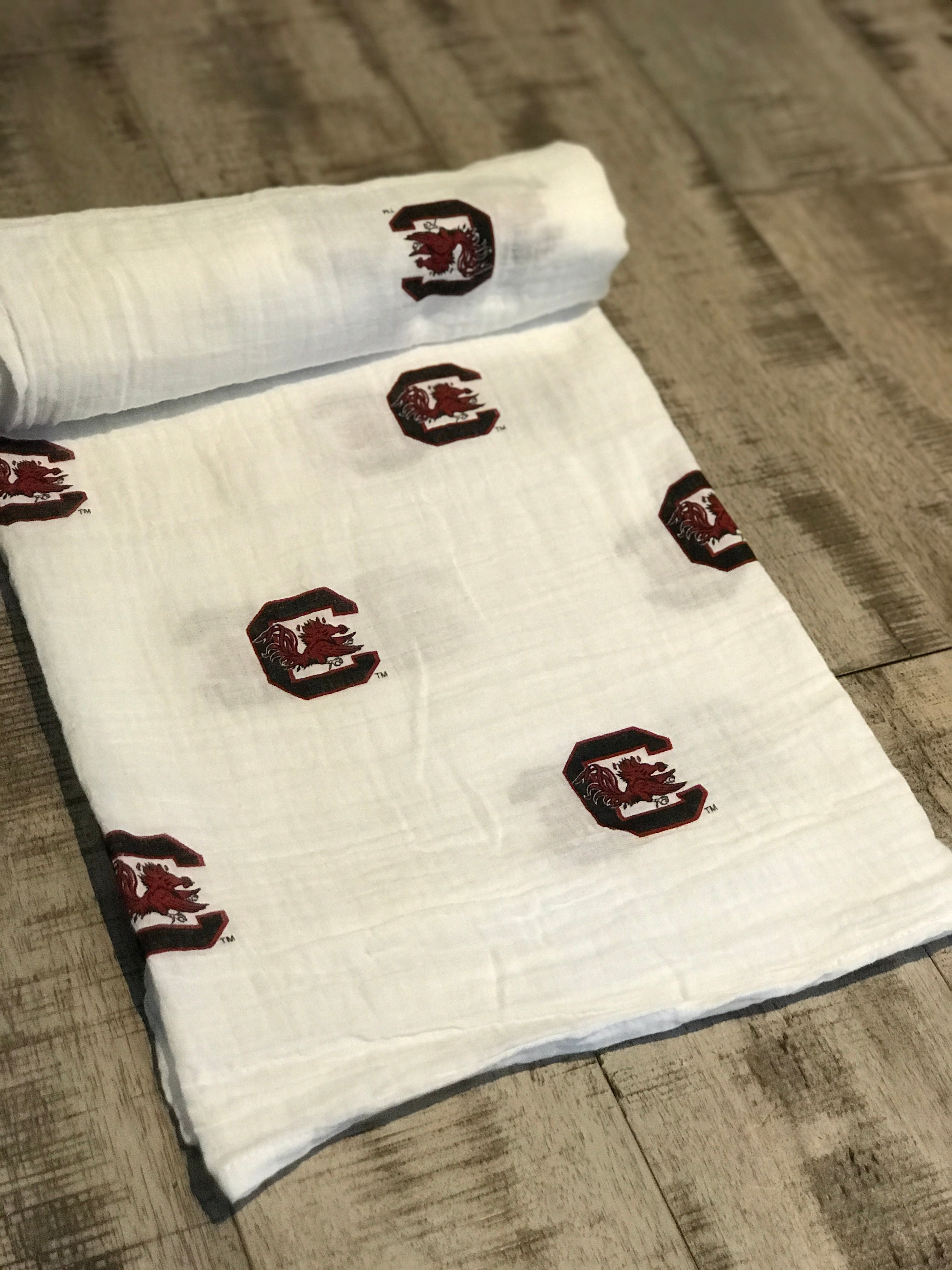University of South Carolina Swaddle Blanket